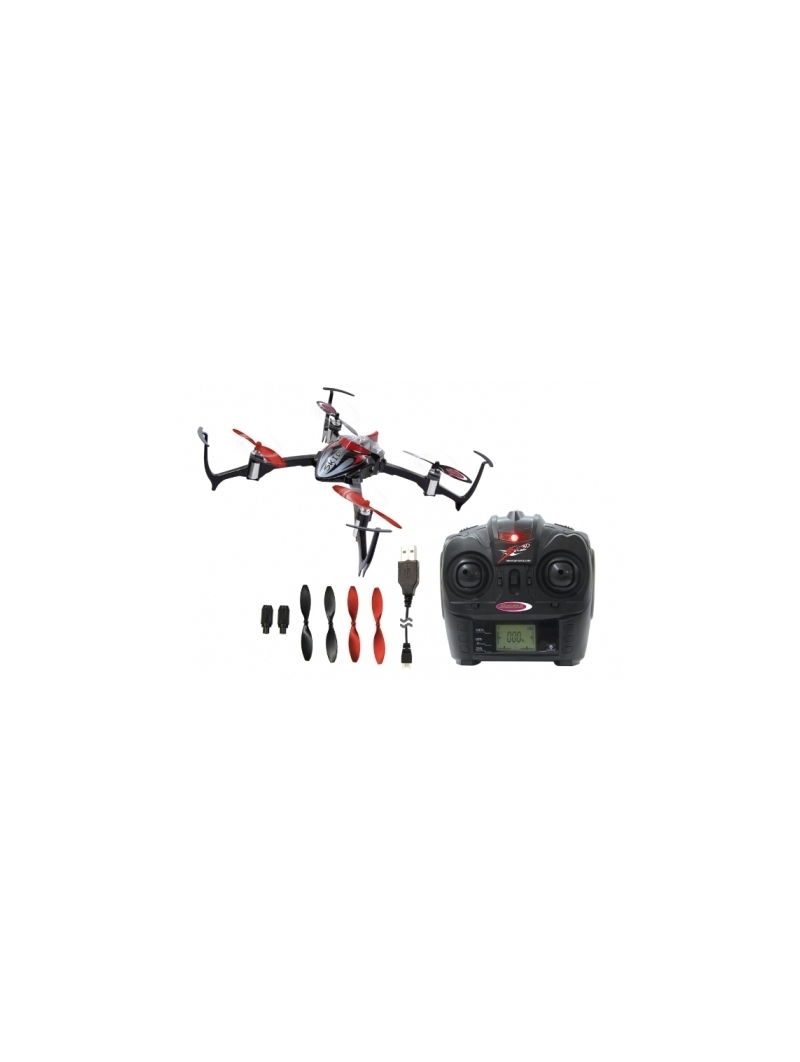 Jamara Drohne Ufo Skip 3D Quadrocopter 