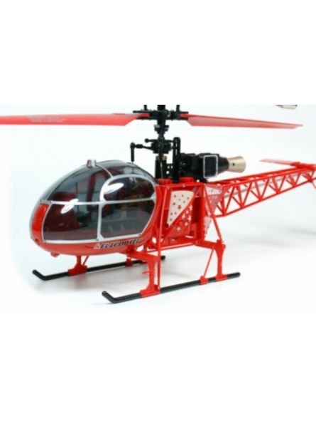 RC Helikopter MT250 Lama, Luftrettung, 2.4GHz, 4Kanal Hubschrauber Monstertronic