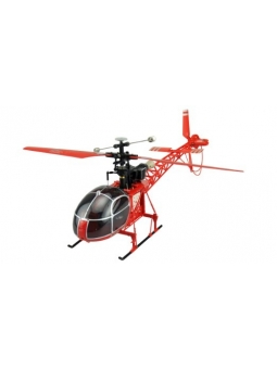 RC Helikopter MT250 Lama, Luftrettung, 2.4GHz, 4Kanal Hubschrauber Monstertronic