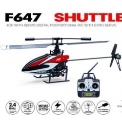  MJX F-47 / F647 Single Blade 4 Kanal 2,4 GHz Helicopter, Hubschrauber mit LCD