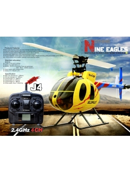 Nine Eagles RC Helikopter Solo Pro 127 RTF (yellow) J4 2,4 GHz 