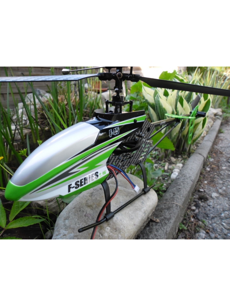 Dual Brushless MJX F645 F45 Single Blade 4 Kanal Helikopter RTF Version