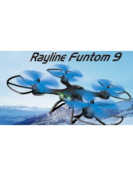  RC QUADROCOPTER Rayline FUNTOM 9 MIT WIFI FPV, 2.4 GHZ 4-KANAL 