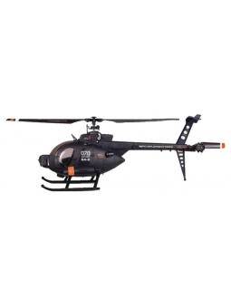 RC Helikopter FX070c FBL Hunting Sky, Single 4 CH, 2,4 GHz, Militär Helikopter