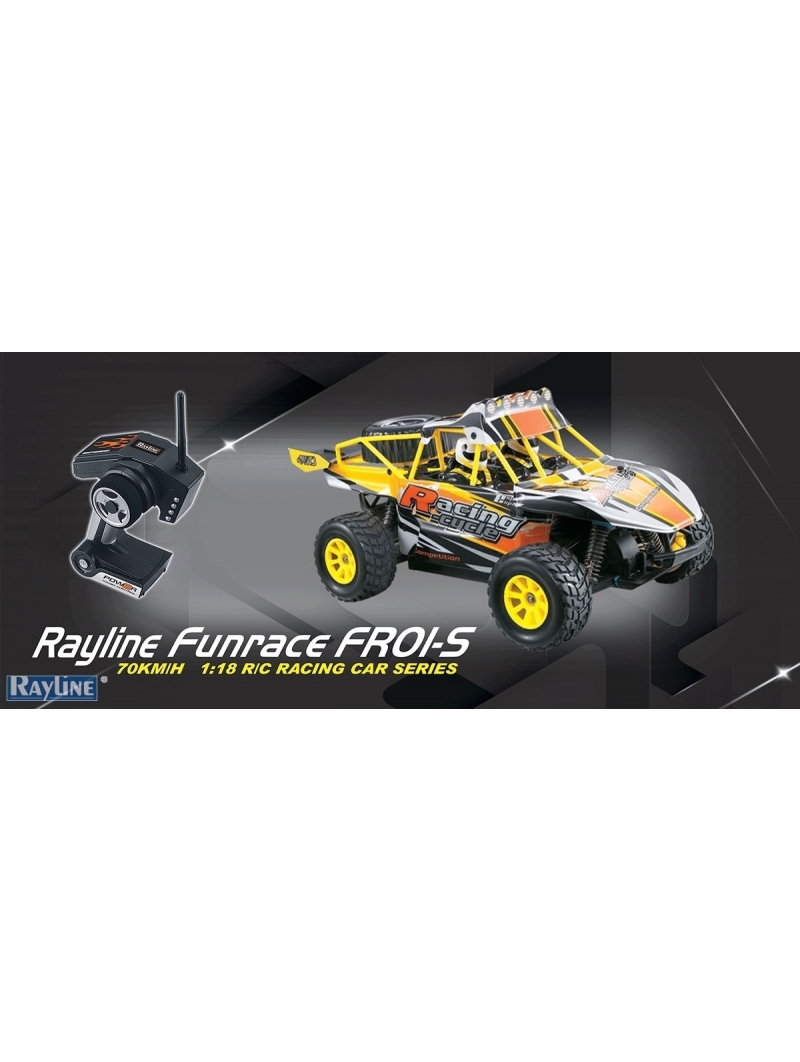 RC Auto Rayline Funrace 01S-E 4WD 70kmh RC Brave Pro Car