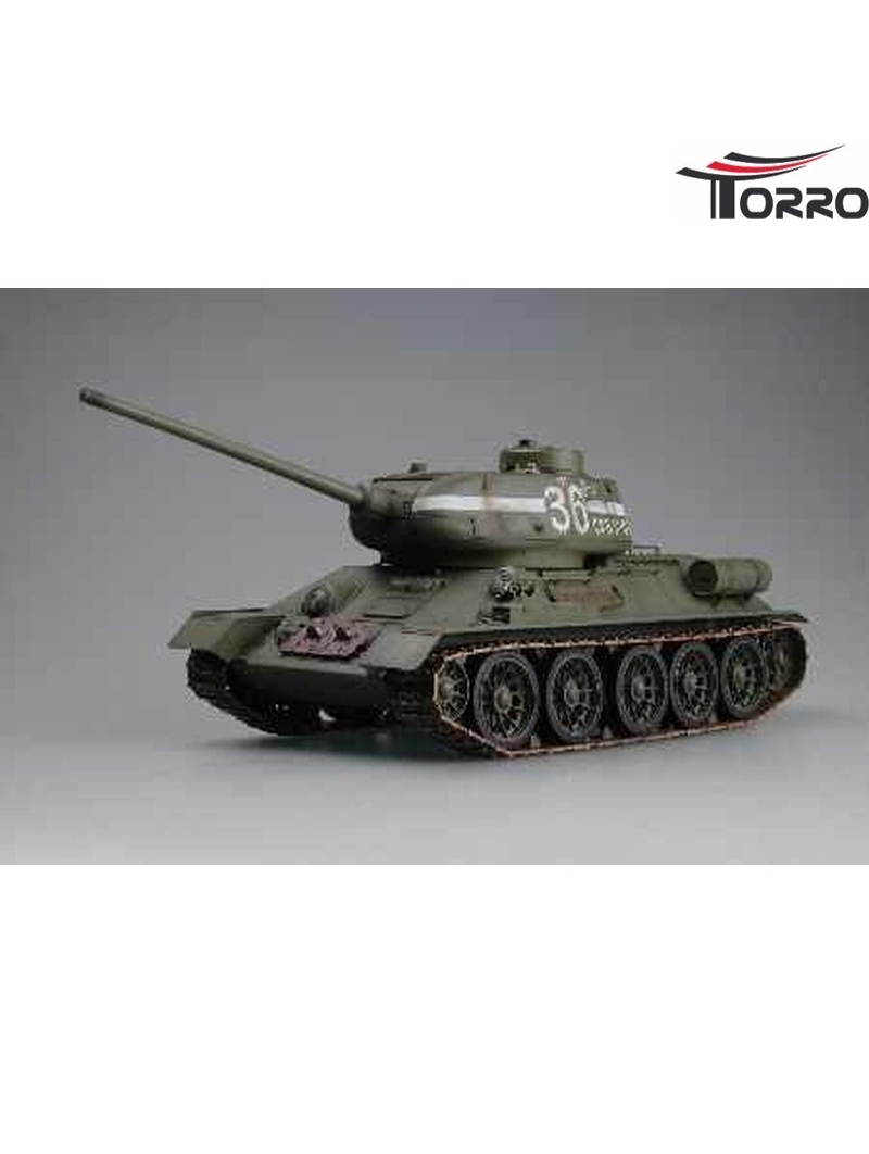 RC Panzer TORRO T34/85 IR Battlesystem 2.4 GHz Grün