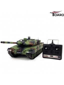 RC Panzer Leopard 2A6 Panzer 2.4 GHz 1/16 Torro-Edition 6mm BB