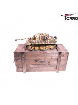Tiger I. Späte Ausführung Metall Profi-Edition BB Version mit RRZ Torro Panzer Tarn