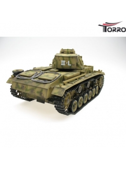Panzer III. Ausf. L Upgrade & Airbrush Torro Pro-Edition in wunderschöner Airbrush Lackierung Tarnfarbe.