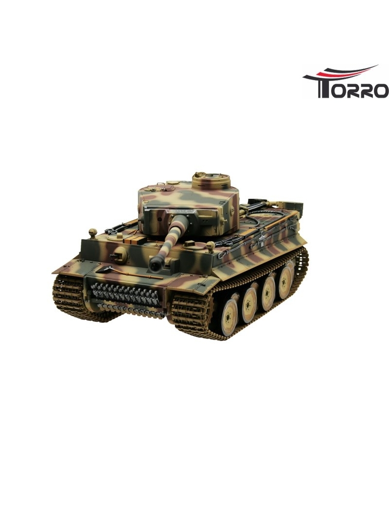 Tiger 1 Panzer mit Metallunterwanne Frühe Version IR Sommertarn Torro