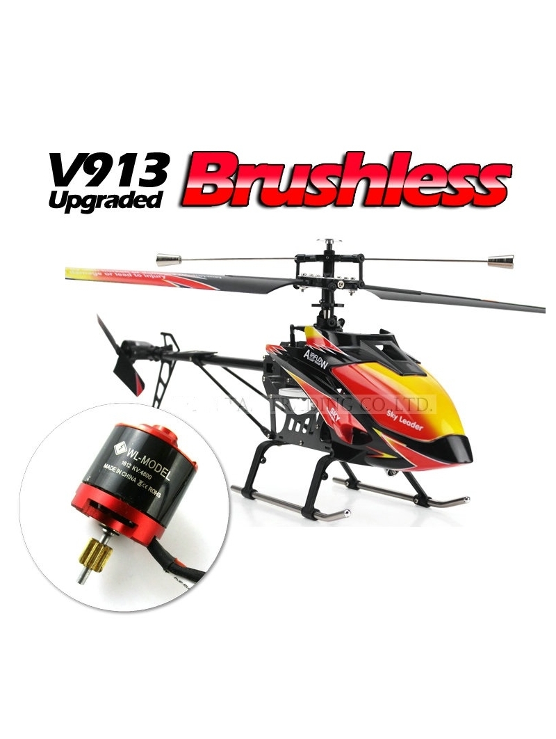 RC Helicopter WL V913 Pro vs. MT400 Pro 2.4 GHz, 4CH, Brushless Singleblade Hubschrauber