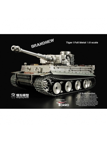 Heng Long 1/8 RC Tiger I Vollmetall Version BB Heng Long 1/8 RC Tiger I Vollmetall Version BB