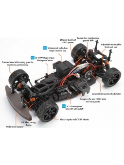 HPI Racing Car Sprint 2 Drift 1:10 4WD - RTR Nissan 350Z