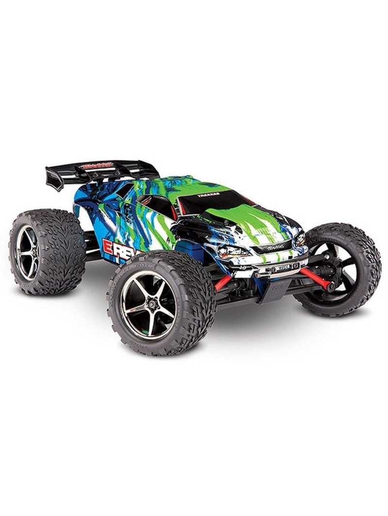 Traxxas E-Revo 4x4 Green Brushed 1:16 RC model car Electric Monster Truck 4WD) RTR 2.4 GHz 