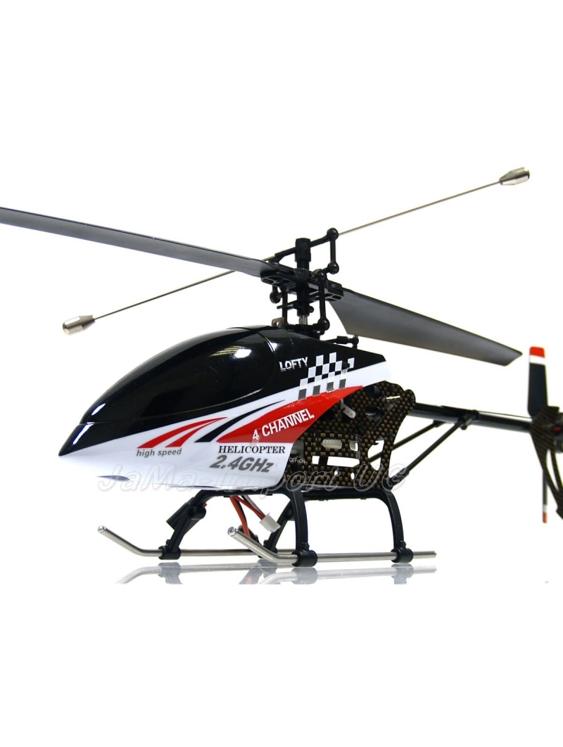 RC Helicopter FX059, FX-059 Singleblade Hubschrauber, 4 Kanal, 2,4 GHz, Gyro